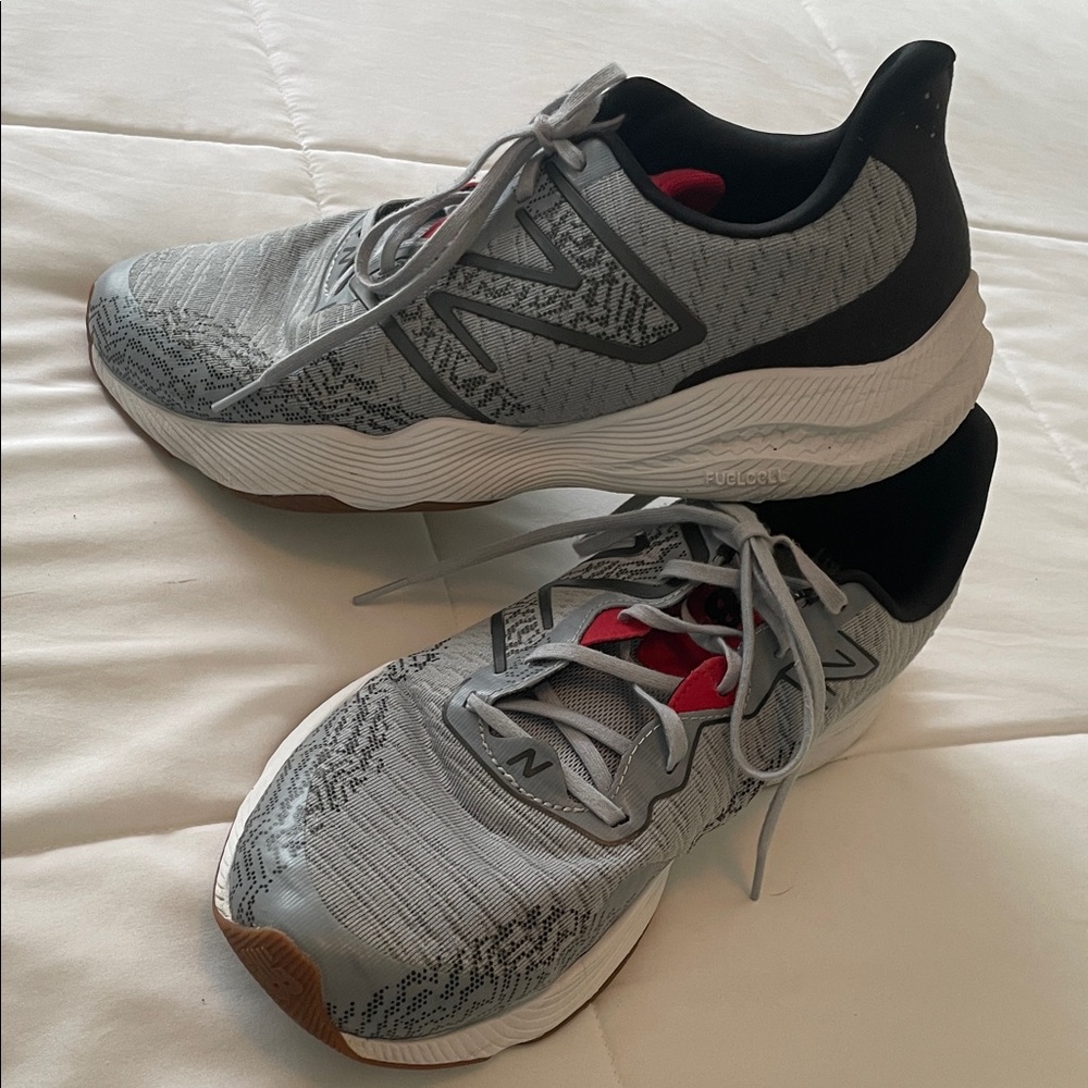 New Balance - FuelCell men’s grey, Red and Black Athletic Shoes